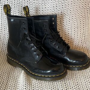 Dr. Martens Black Lace Up Boots